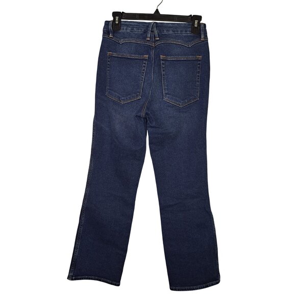 Good American Good Curve Cropped Jeans Size 4/27 - Picture 3 of 8